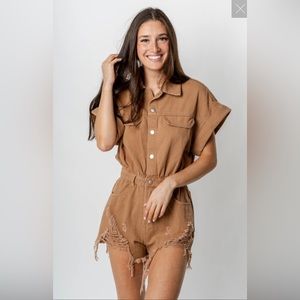 UT Gameday - Longhorn Romper - Medium